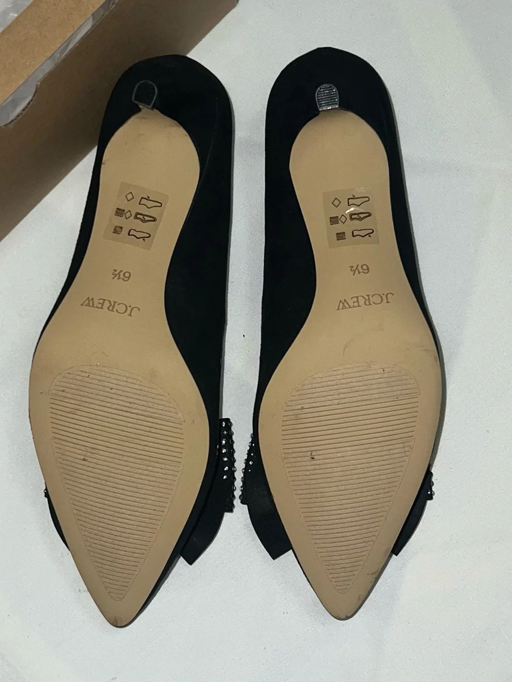 J. Crew Factory Kitten Bow Heels